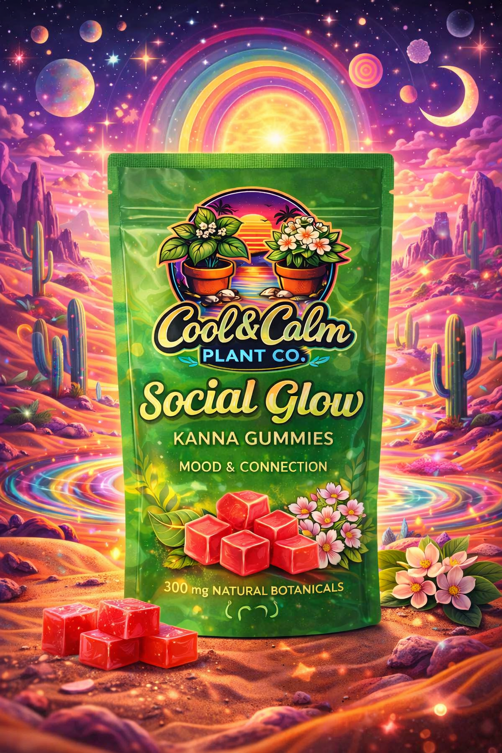 SOCIAL GLOW KANNA GUMMIES